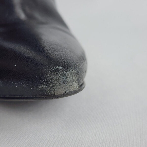 Kristin Cavallari Chinese Laundry Black Leather Ankle Boots Size 7.5 - Picture 5 of 12